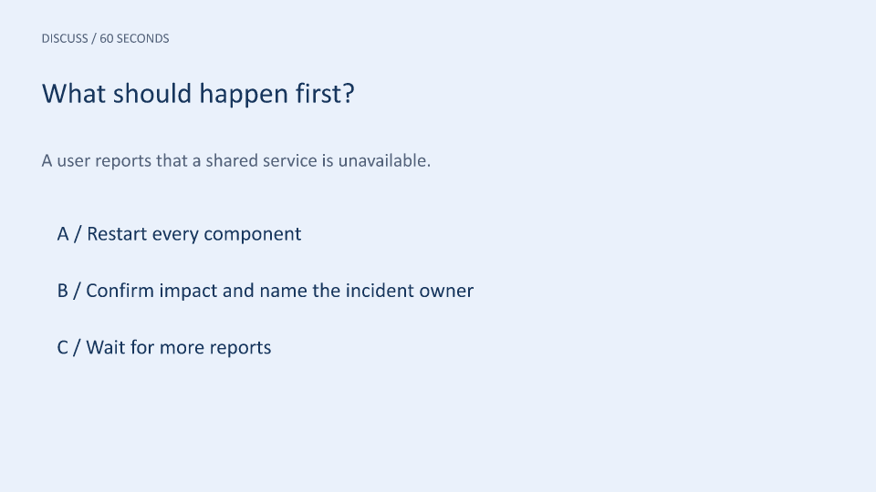 Generated PowerPoint example: A short training quiz deck